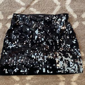 Sequin skirt